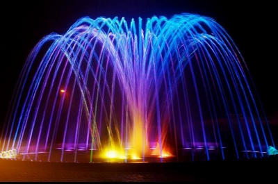 噴泉泵控制的音樂(lè)效果