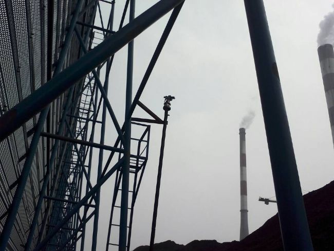 山東滕州焦化廠噴淋除塵項目