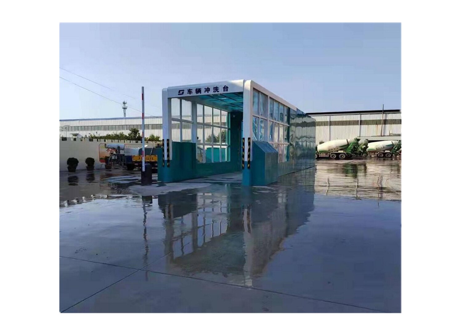 FY-LM-200型定制型全車沖洗工程洗輪機(jī)