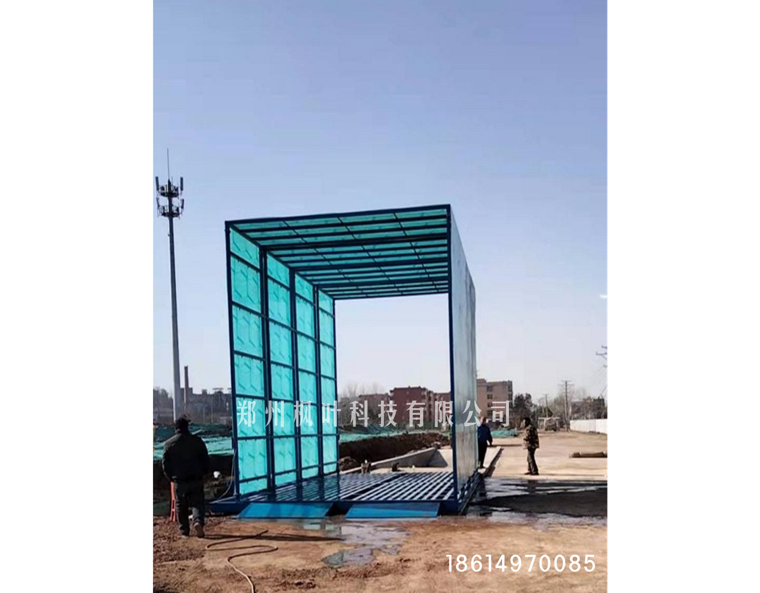 FY-XLJ-150加重型工程全自動洗輪機(jī)（免基礎(chǔ)型）(圖文)