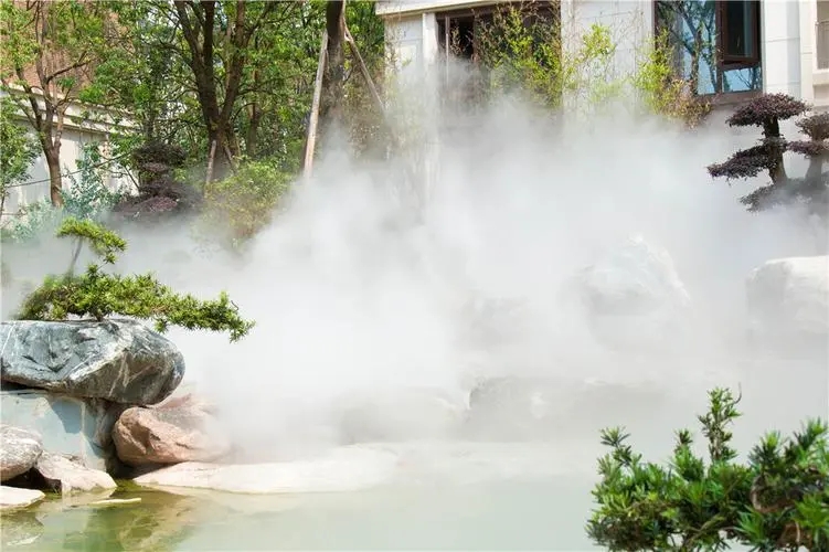 霧森造景降溫設(shè)備