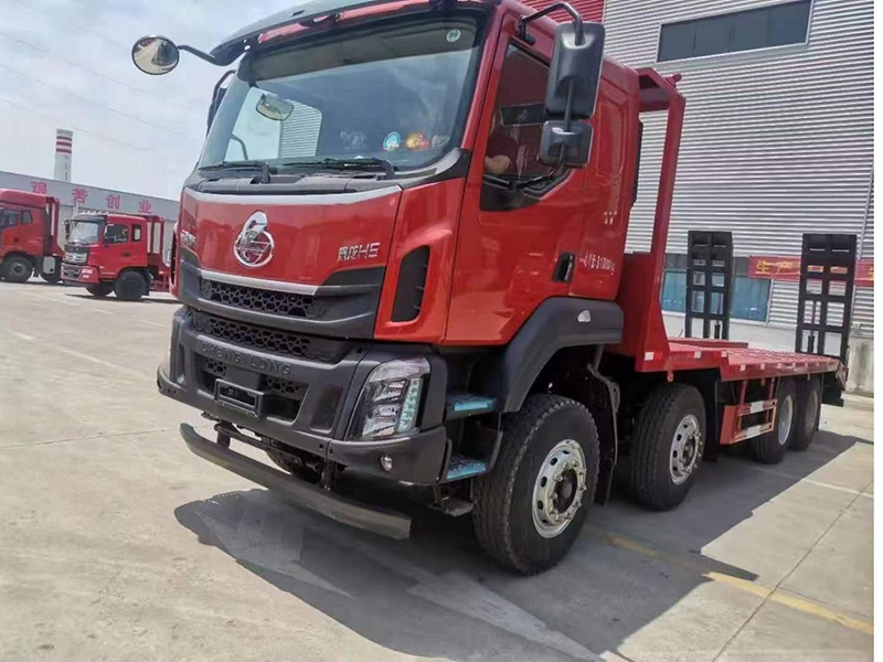 國六東風(fēng)柳汽前四后八平板運輸車