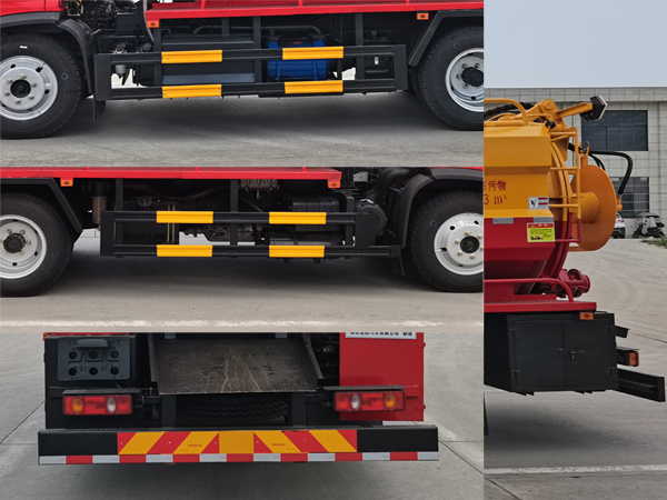 楚勝牌CSC5141GQWEH6型清洗吸污車