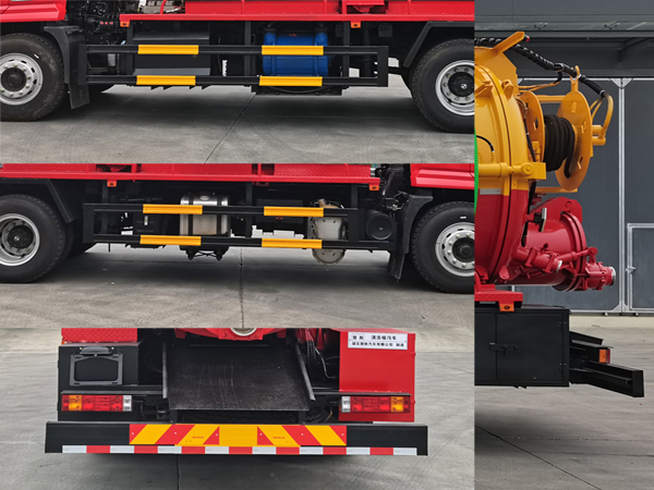 楚勝牌CSC5181GQWS6型清洗吸污車