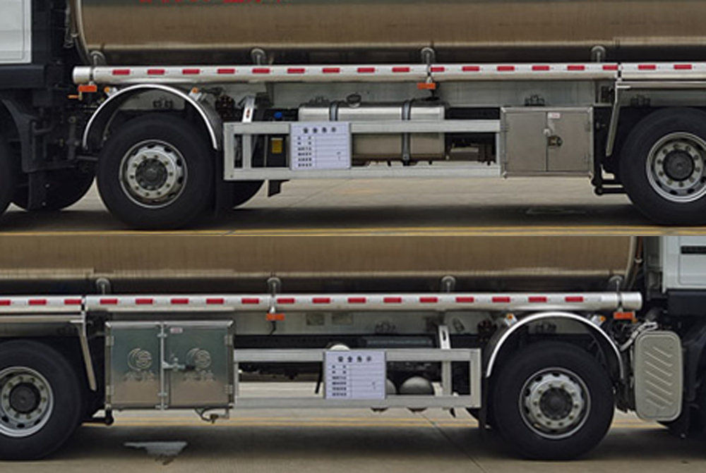 楚勝牌CSC5326GYYLZK6A型鋁合金運(yùn)油車