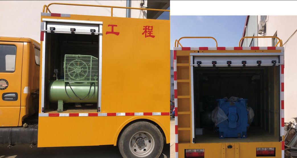 東風多利卡雙排座救險車