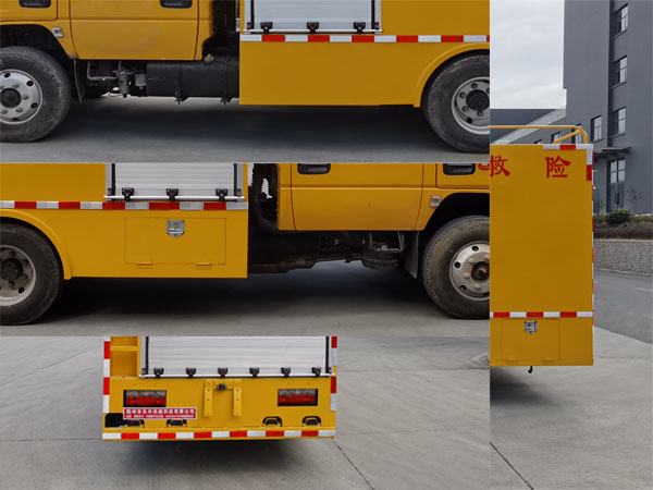東風多利卡雙排座救險車
