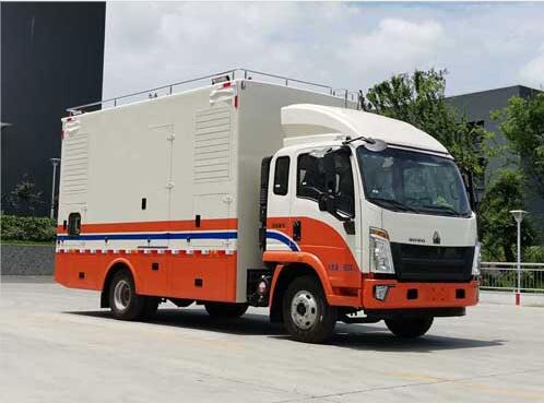 重汽豪沃輕卡電源車