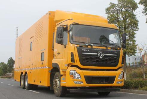 東風(fēng)天龍后雙橋電源車