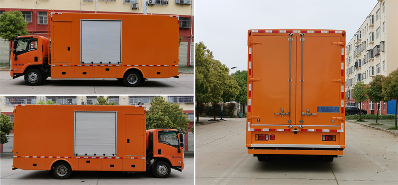 慶鈴五十鈴kv600電源車