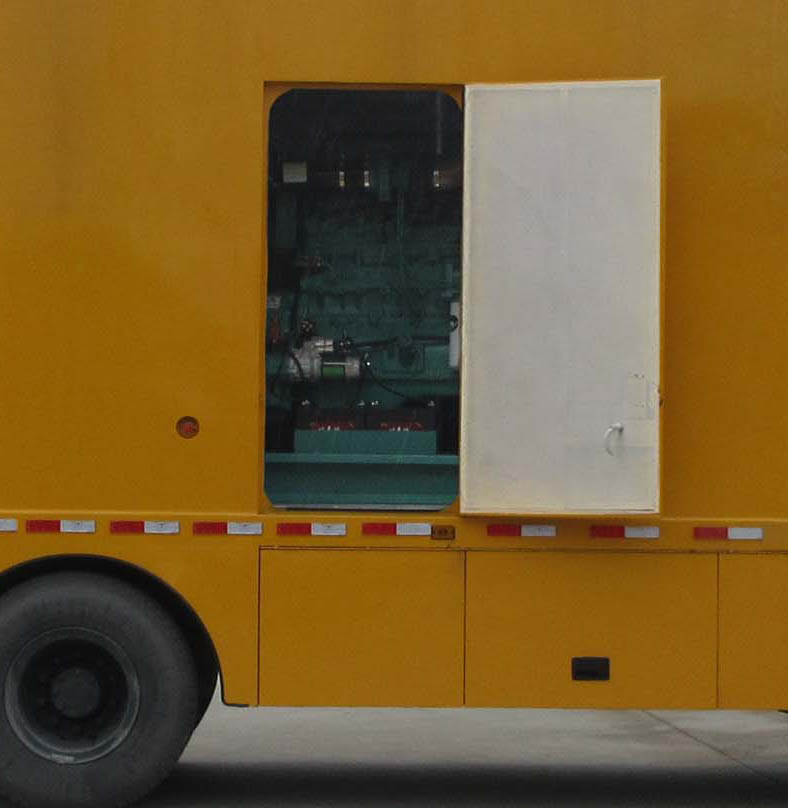 東風(fēng)天龍后雙橋電源車