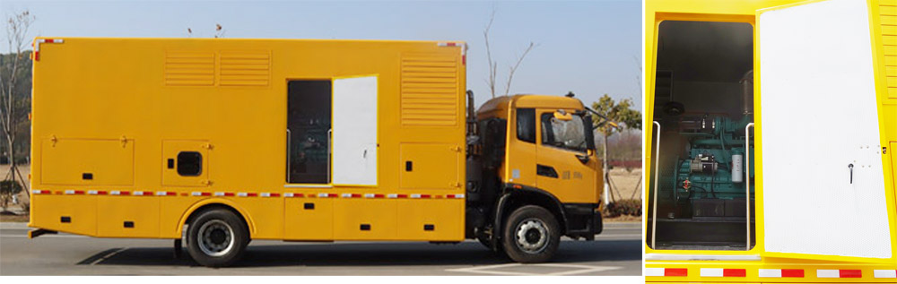 東風(fēng)天錦KR單橋電源車