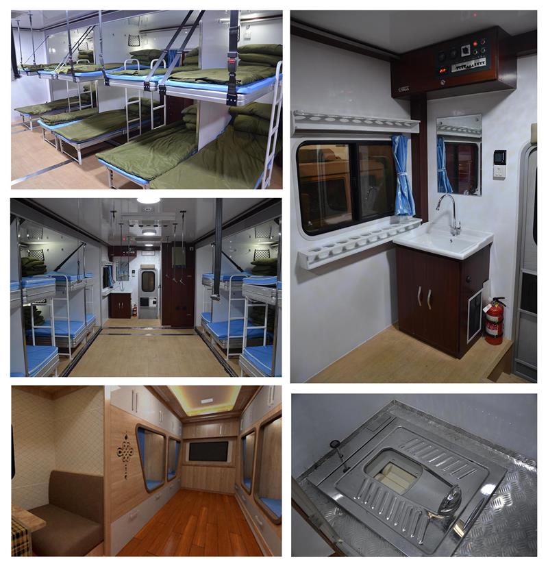 重汽汕德卡宿營車