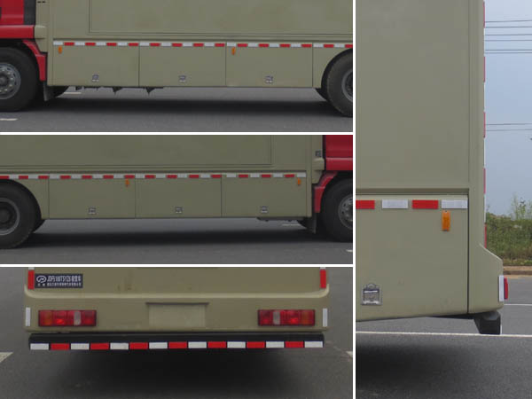 重汽汕德卡單橋宿營車