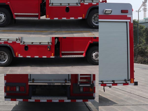 慶鈴五十鈴5噸泡沫消防車