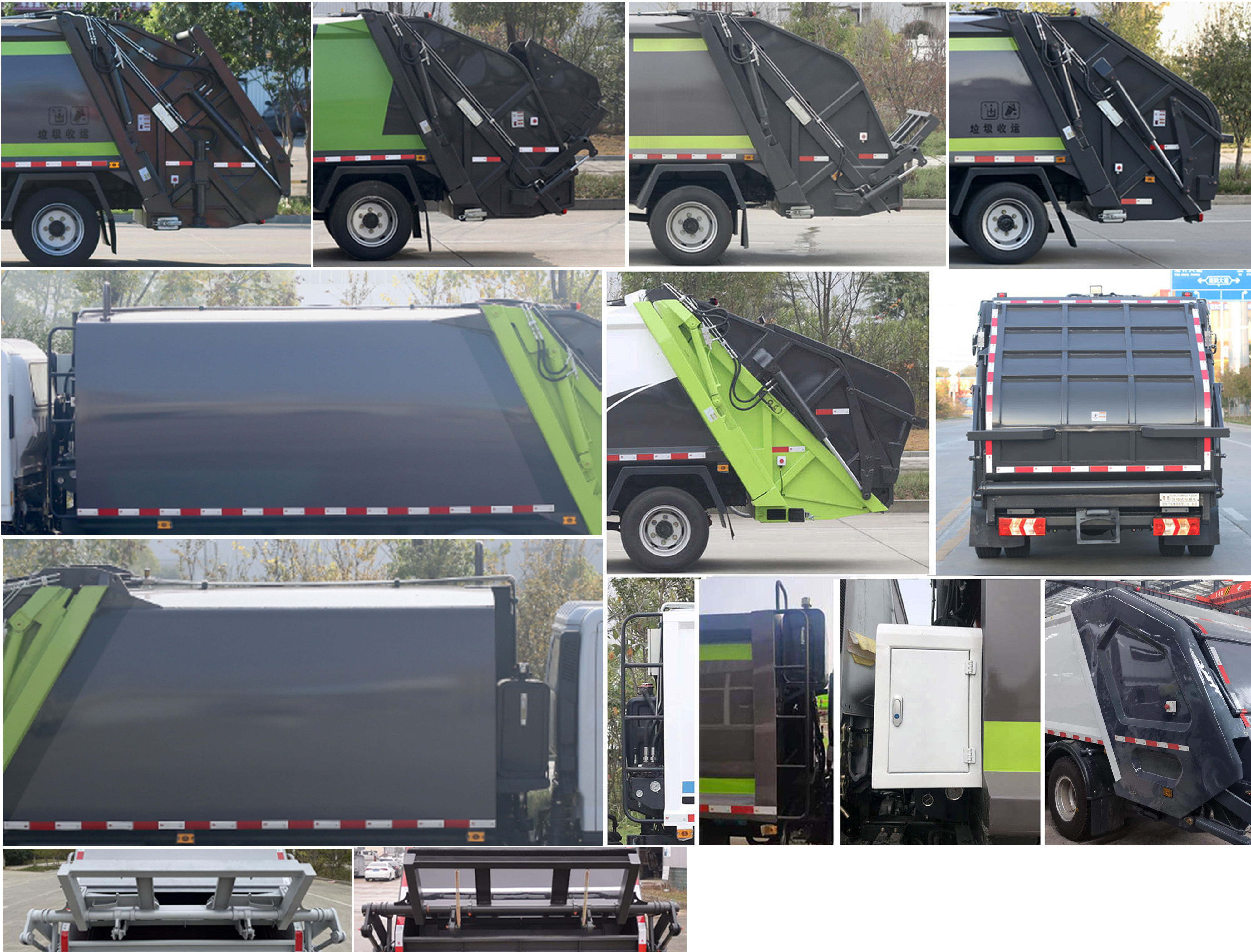 楚勝牌CSC5080ZYSS6型壓縮式垃圾車