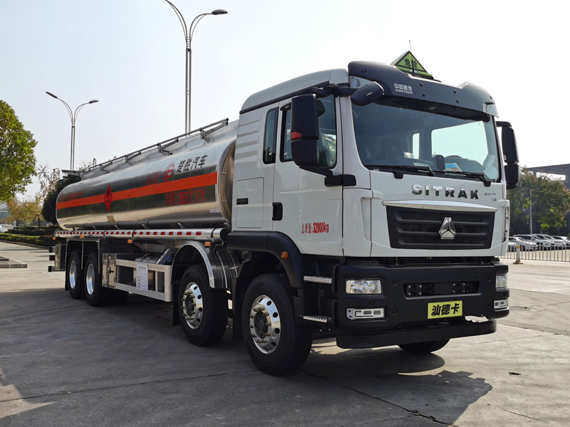 楚勝牌CSC5320GRYLZK6型鋁合金易燃液體罐式運(yùn)輸車