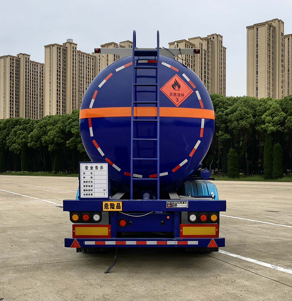 楚勝牌CSC9400GRYCY型易燃液體罐式運(yùn)輸半掛車