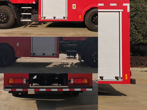 楚勝牌CSC5130GXFPM60/SH6型泡沫消防車