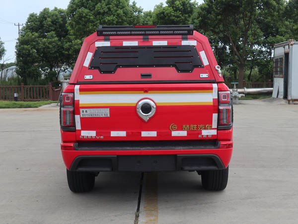 楚勝牌CSC5033TXFQC10/CC6型器材消防車