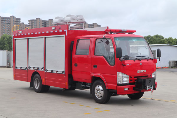 楚勝牌CSC5060TXFQC80/Q6型器材消防車