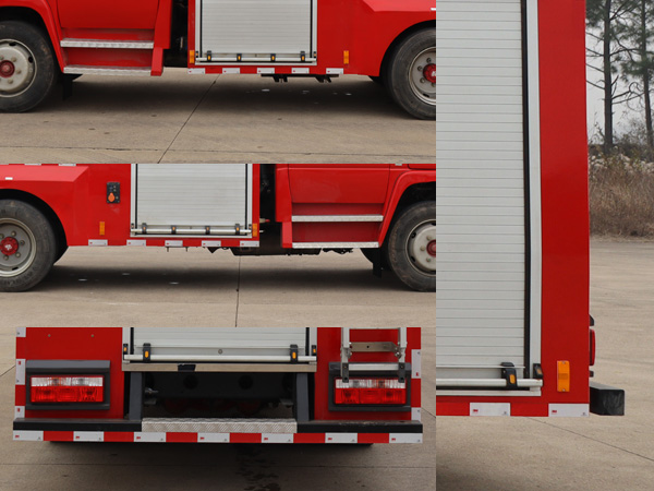 楚勝牌CSC5110GXFPM50/E6型泡沫消防車