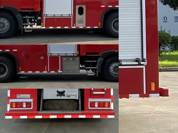 楚勝牌CSC5190GXFPM80/Z6型泡沫消防車