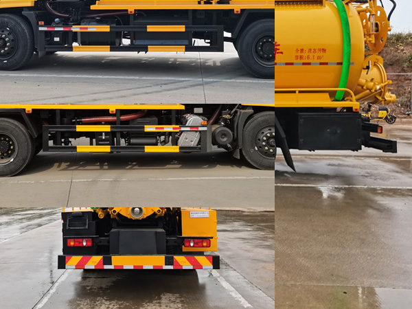 楚勝牌CSC5182GQWD6型清洗吸污車