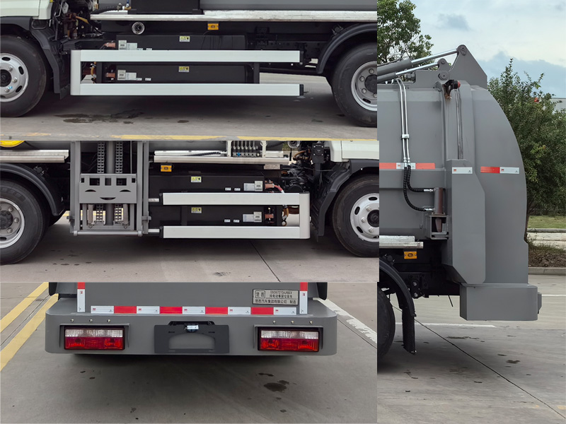 楚勝牌CSC5072TCAJHBEV型純電動(dòng)餐廚垃圾車