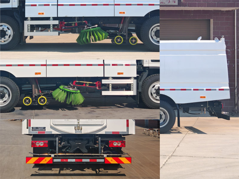 楚勝牌CSC5128TXSSBEV型純電動洗掃車