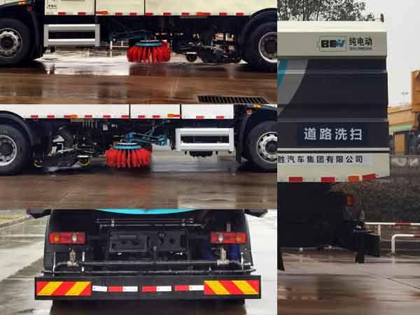 楚勝牌CSC5180TXSEHBEV純電動洗掃車