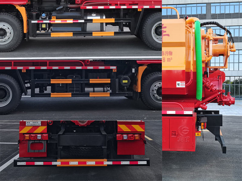 楚勝牌CSC5187GQWS6型清洗吸污車