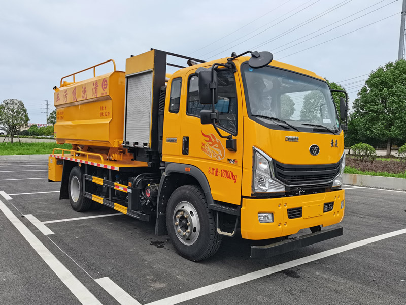 楚勝牌CSC5169GQWZ6型清洗吸污車