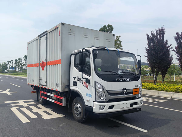 楚勝牌CSC5098XRQB6型易燃氣體廂式運輸車