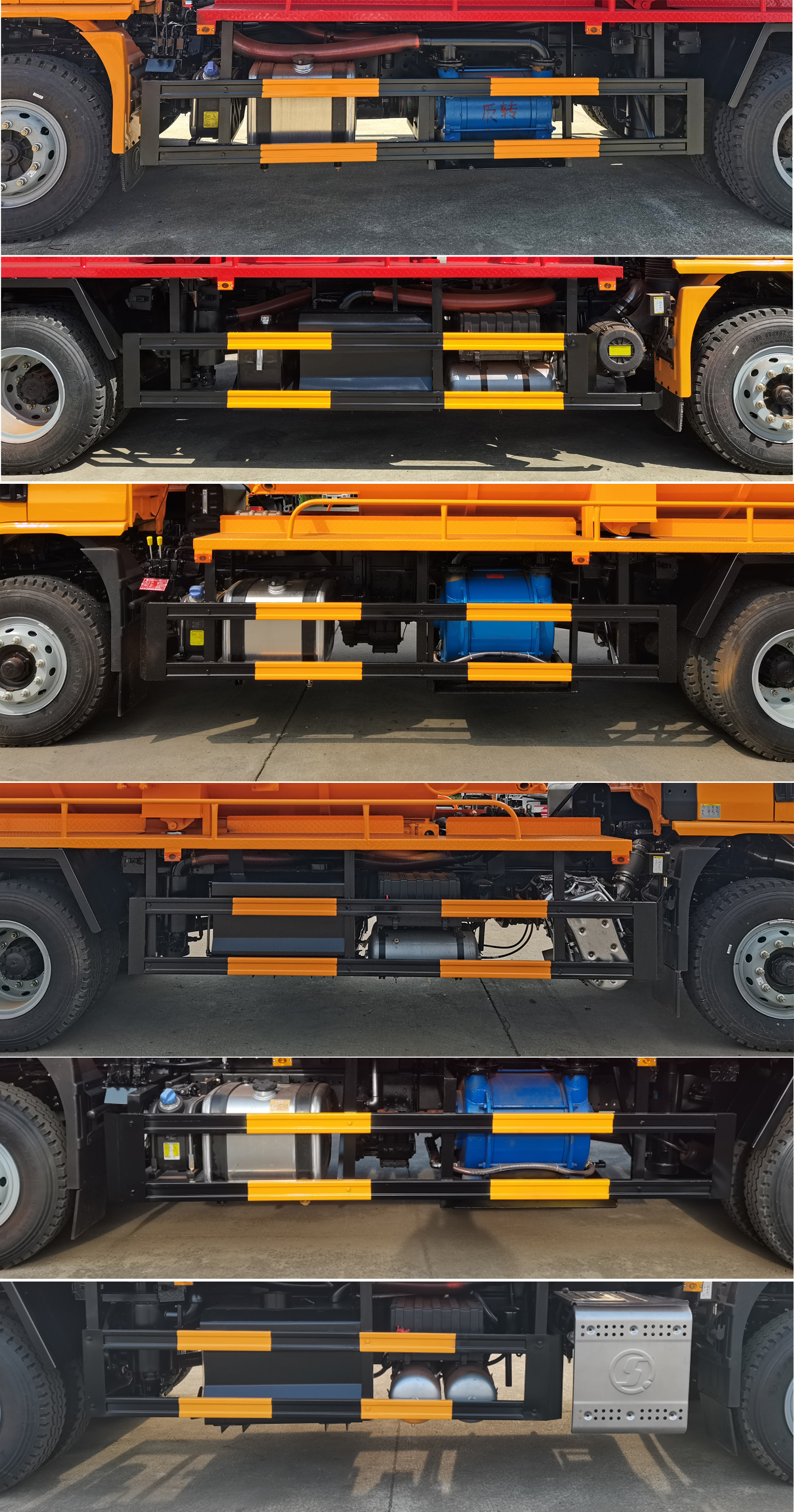 楚勝牌CSC5183GQWS6型清洗吸污車