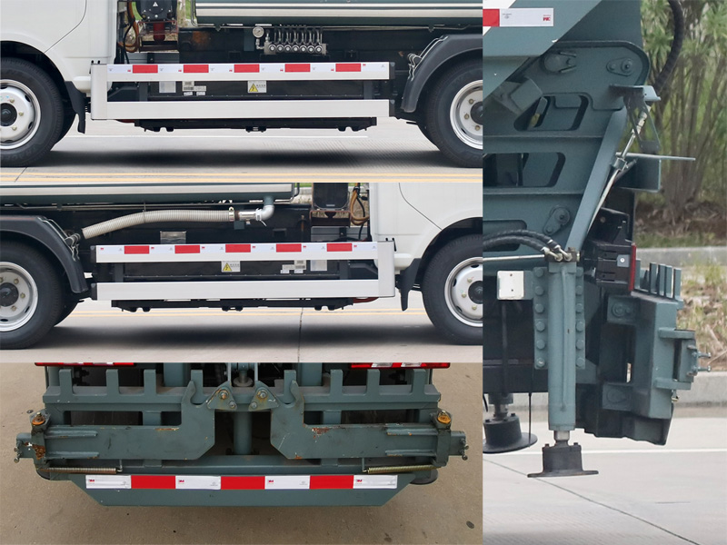 楚勝牌CSC5042ZZZJHBEV型純電動(dòng)自裝卸式垃圾車(chē)