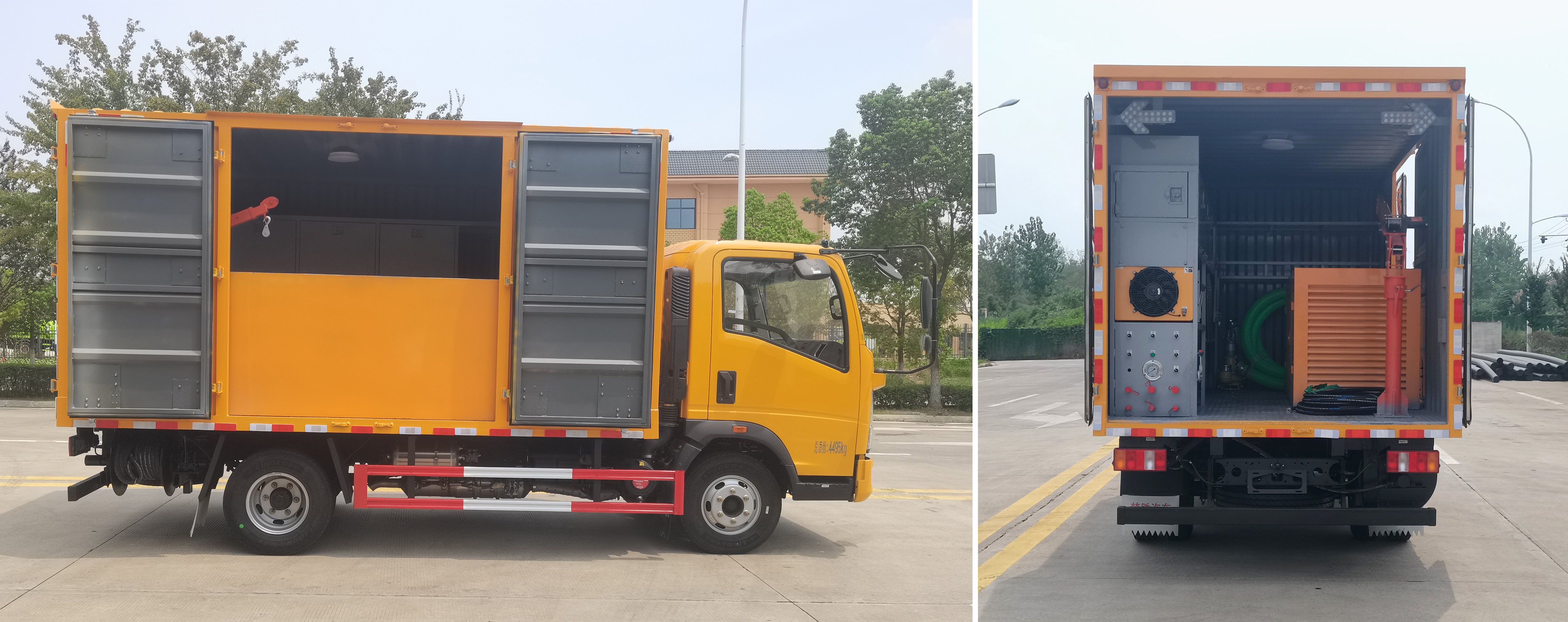 楚勝牌CSC5047TPSZ6大流量排水搶險車