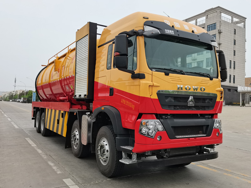楚勝牌CSC5317GQWZ6型清洗吸污車