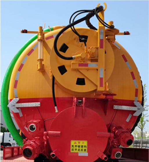 楚勝牌CSC5317GQWZ6型清洗吸污車