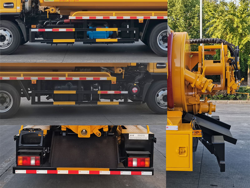 楚勝牌CSC5119GQWZ6型清洗吸污車(chē)