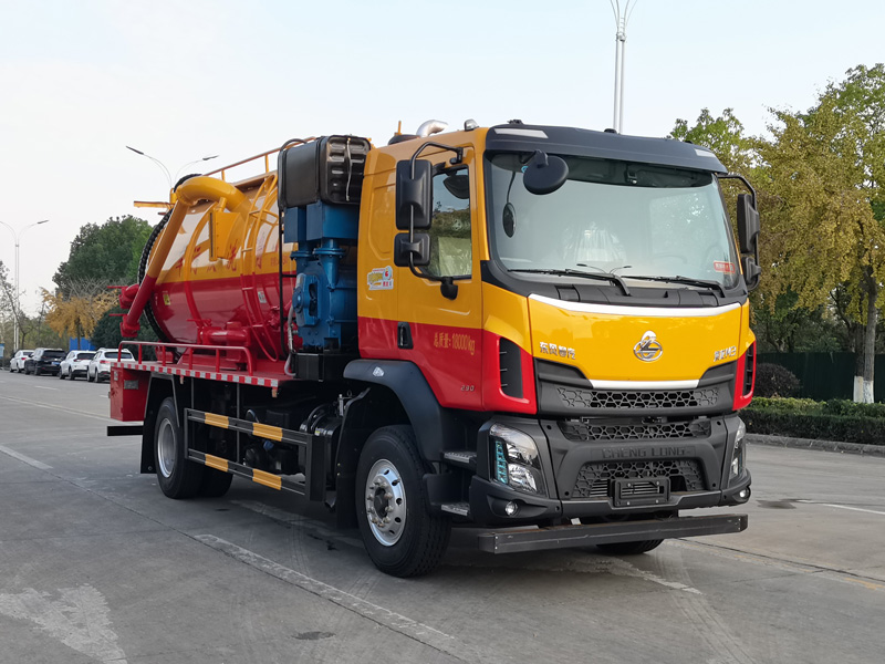 楚勝牌CSC5187GQWL6型清洗吸污車