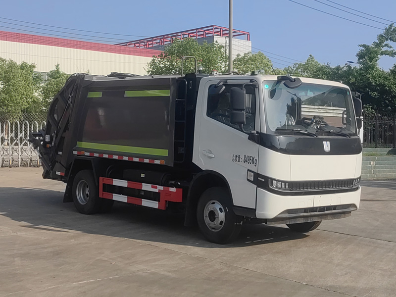 楚勝牌CSC5087ZYSJLBEV型純電動(dòng)壓縮式垃圾車