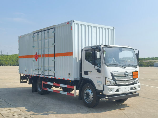 楚勝牌CSC5128XRQBK6型易燃氣體廂式運輸車