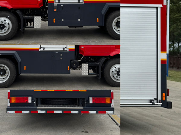 楚勝牌CSC5130GXFSG60/DF6水罐消防車