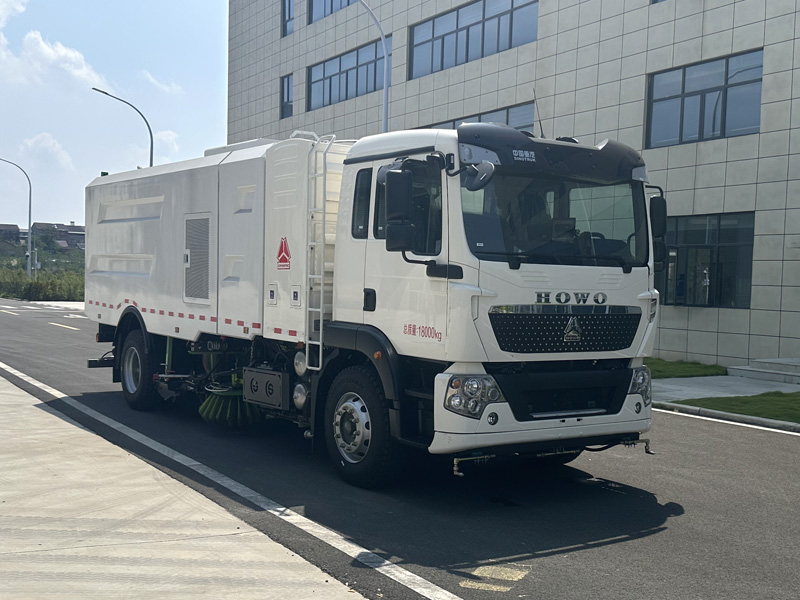 楚勝牌CSC5187TXSZBEV純電動洗掃車